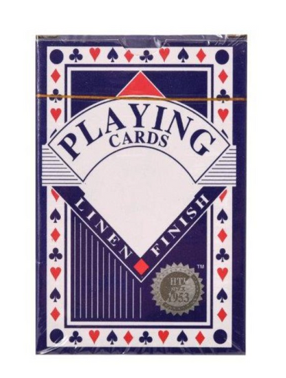 Plastic Coated Playing Cards H1.8 x D8.9 x W5.9 cm 0020805