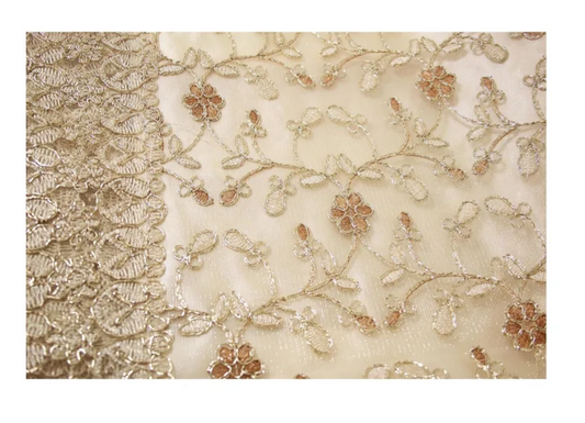 Decorative Polyester Traditional Moroccan Lace Floral Table Cloth Cover Runner 40 x 180 cm Assorted Colours and Designs 6041