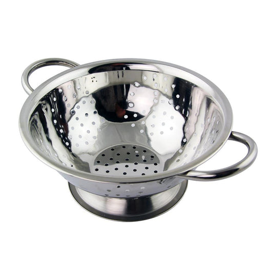 Stainless Steel Strainer Bowl Colander 2 Handles 28cm 08577