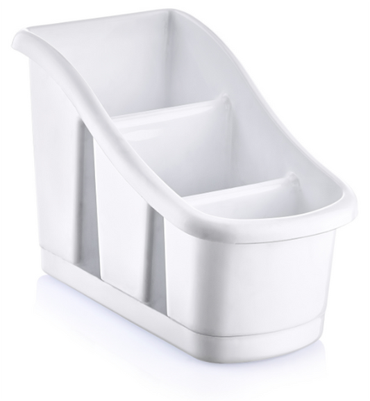 Step Cutlery Holder with Drip Tray Assorted Colours D14003
