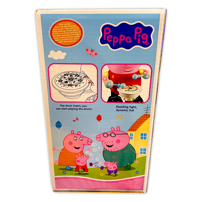 Dancing Peppa Pig Flashing Light & Sounds Drummer