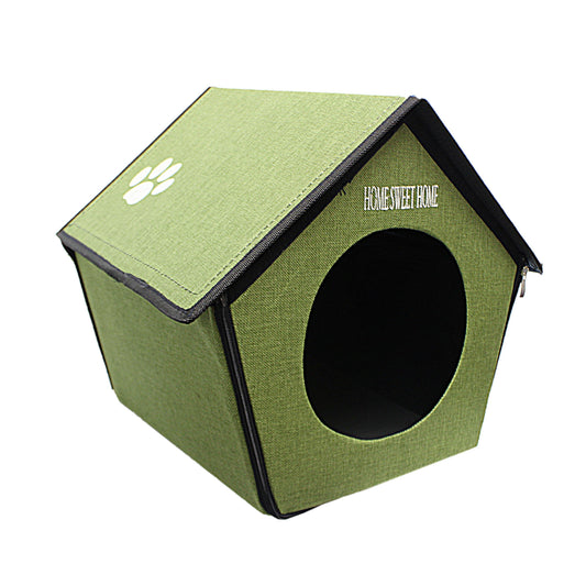 Foldable Pet Dog Cat House 36 x 36 cm Assorted Colours 3944