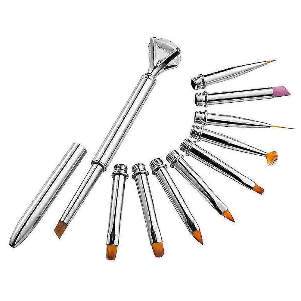 10 Piece G'elite Nail Design Pen Professional Manicure Box Set