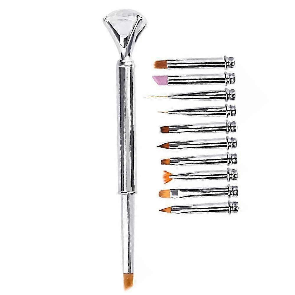 10 Piece G'elite Nail Design Pen Professional Manicure Box Set