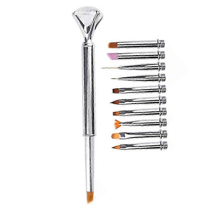 10 Piece G'elite Nail Design Pen Professional Manicure Box Set