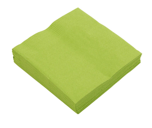 100 Pack Tableware Soft Party Paper Apple Green Napkins 30cm x 30cm 30AG100