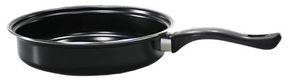7Pc Cookware Pan Set Carbon Steel Non Stick Glass Lid 6645