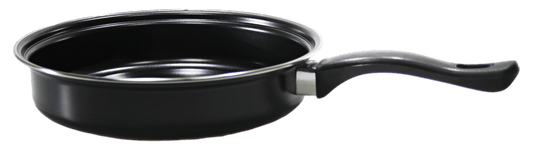 7Pc Cookware Pan Set Carbon Steel Non Stick Glass Lid 6645