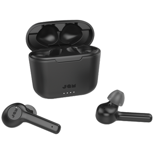 JAM Bluetooth True Wireless Active Noise Cancelling Earbuds with Charging Case