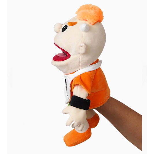 Jeffy JR Hand Puppet Soft Stuffed Plush Toy Doll