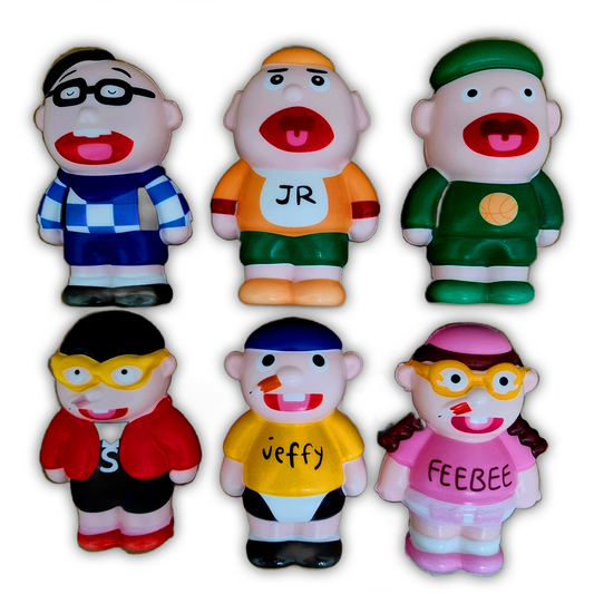 Jeffy Rapper Squishy Fidget Stress Relief Squish Sensory Toy