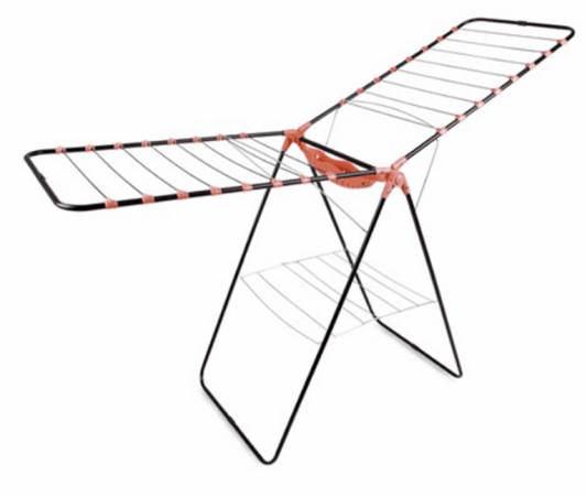 Winged Cloth Airer 3 Sided Laundry Cloth Dryer Indoor Washing Line Airer LD2002