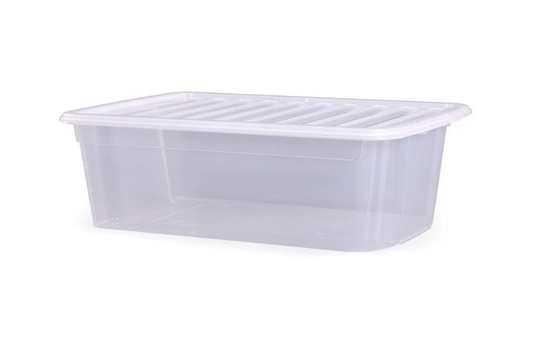 Plastic Cobalt Underbed Storage Box 30 Litre Assorted Colours LL5422 / ST30