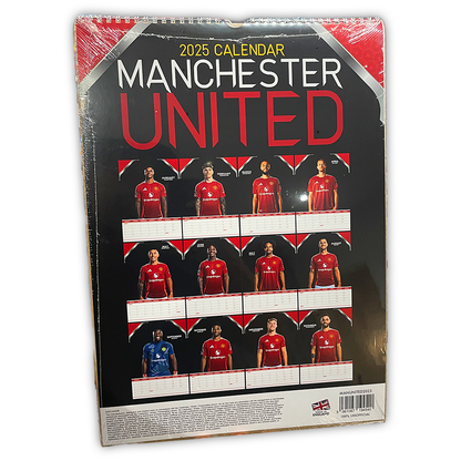 Manchester United 2025 Calendar