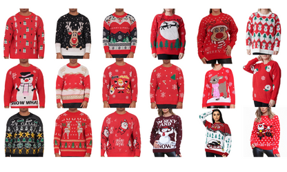 Unisex Adults Christmas Jumper - Various Designs
