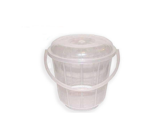20 Litre Clear Transparent Plastic Bucket MX4046 p
