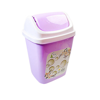 5 Litre Kitchen Bathroom Bedroom Mini Plastic Waste Bin Blue Purple 4931