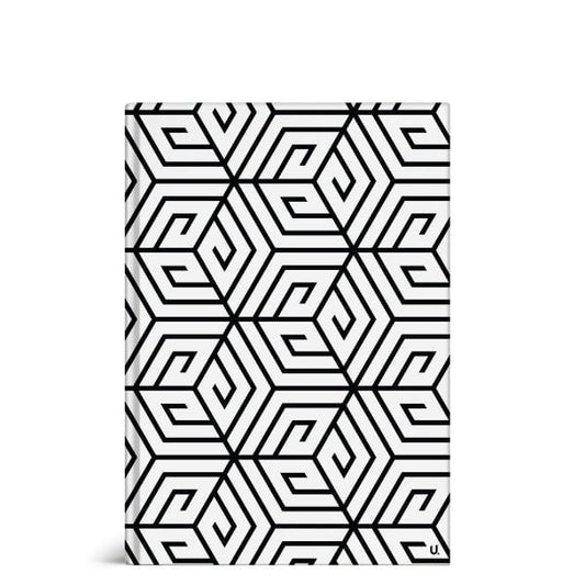 Geo A4 Hardback Notebook School Assorted Designs P1072