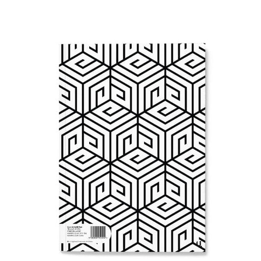 Geo A4 Refill Pad School Assorted Designs P1076