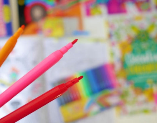 Cre8 Washable Fibre Pens Pack of 12 Assorted Colours P2133