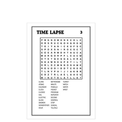 A5 Puzzle Time Book Random Design Sent x 1  P2594 A