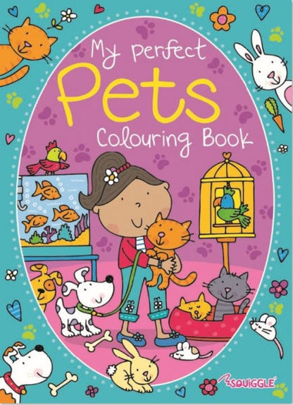 Amazing Animals & Pets Colouring Books Random Sent P2803
