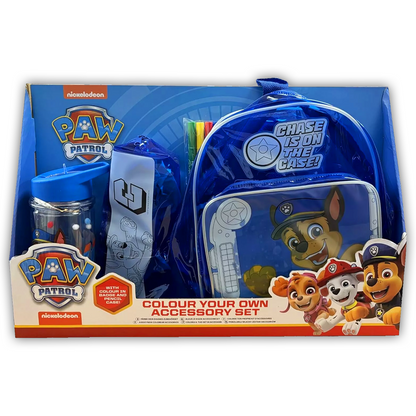 Paw Patrol Colour Your Own Accessory Set - Chase