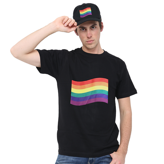 Pride Rainbow Flag Printed T-Shirt