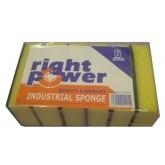 5 Pack Right Power Quality Large Cleaning Multipurpose Use Sponge 15cm x 5cm RP4005