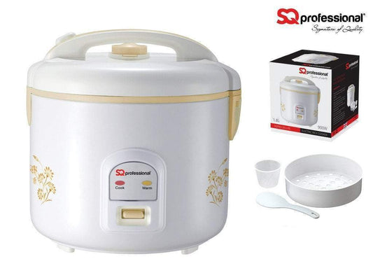 Sq Pro Deluxe Kitchen Electric Rice Cooker High Quality 1.8 Litre Capacity 3423