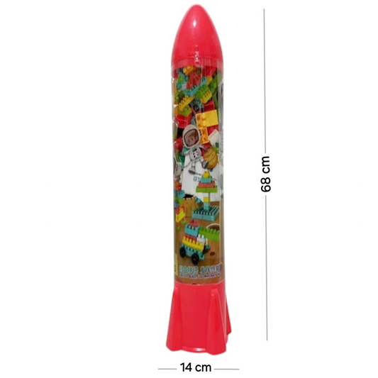 Space Rocket Building Blocks Set 370 Pieces