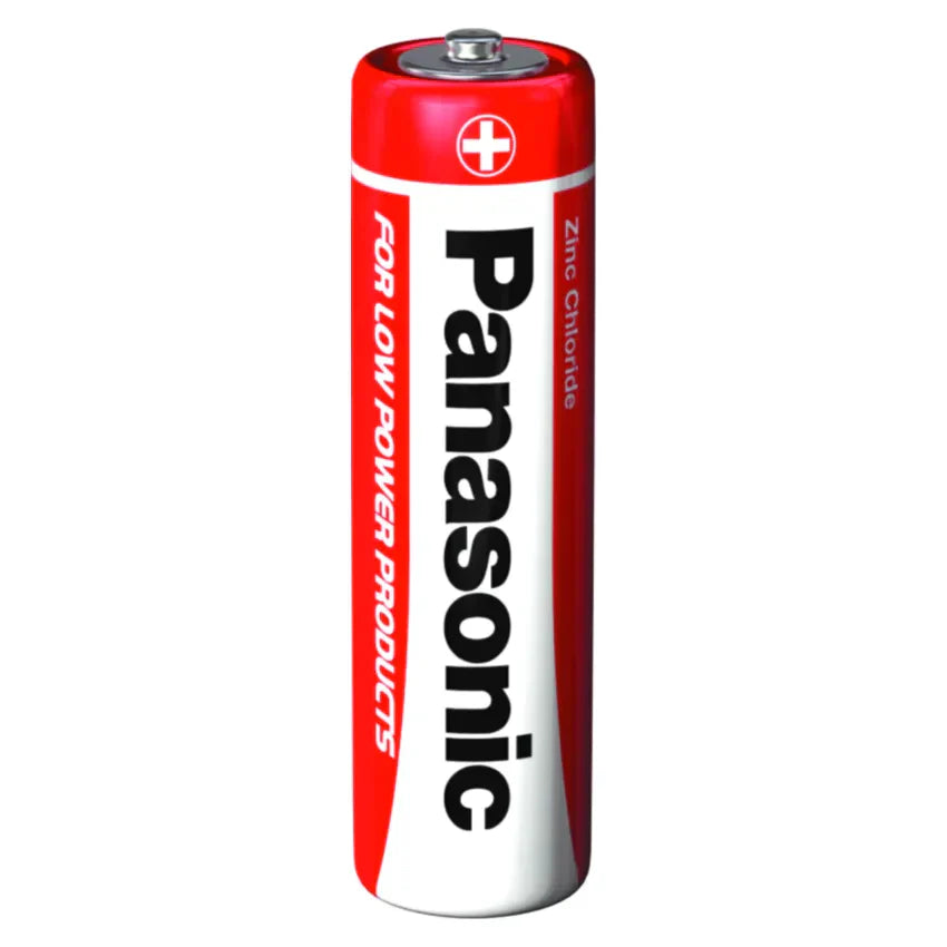 4x Panasonic AA Batteries Zinc Carbon R6 1.5V Battery PANAR6RB4 3283 A