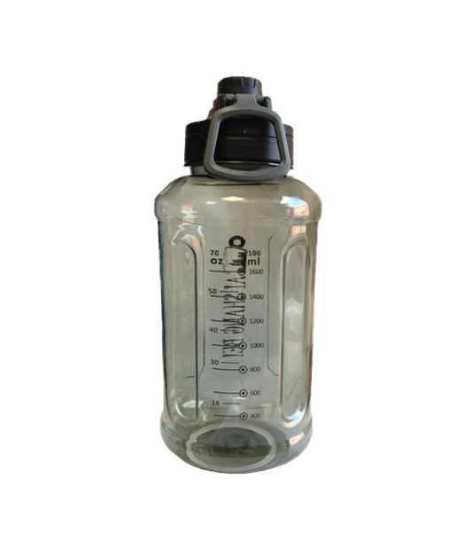Plastic Gym Water Drinking Bottle 2L Assorted Colours SG9141