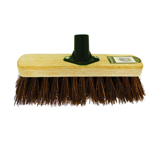 Brown Bristle Outdoor Heavy Duty Brush Head 29cm  F0/BKT A