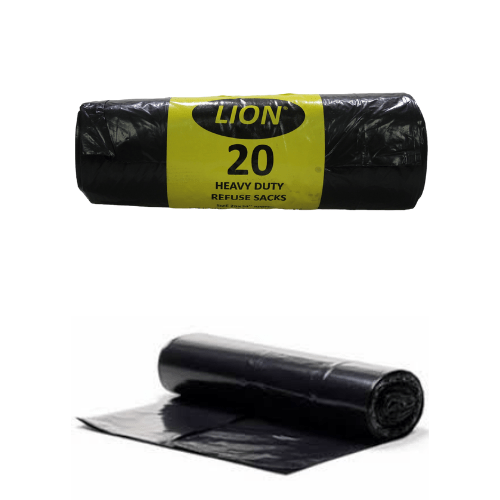 Heavy Duty Refuse Sacks Roll Of 20  Diy Home Outdoors 85951