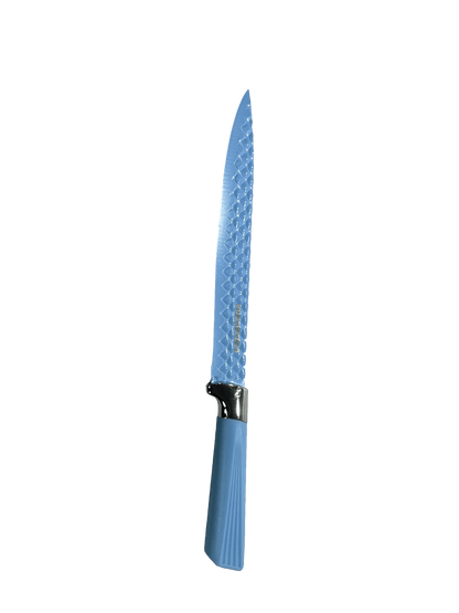 6 Piece Knife Set Assorted Colours Pink / Blue 6702