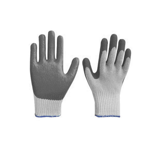 Working Gloves White Grey One Size DIY Outdoors 0779