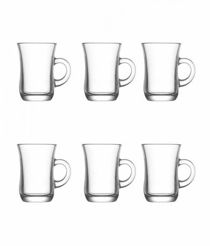Yudum Tea Glasses Cup 95cc Set of 6 YUD402E