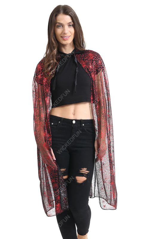 Adult Red Spider Cape