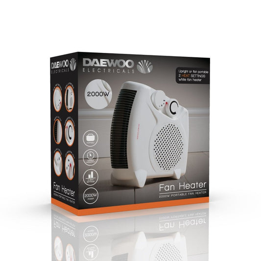 Daewoo Upright Fan Heater 2000W HEA1139 / HEA1927 A W25
