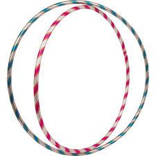Multicolour Glitter Hula Hoop Fitness Exercise Game Workout Activity 65cm 0734