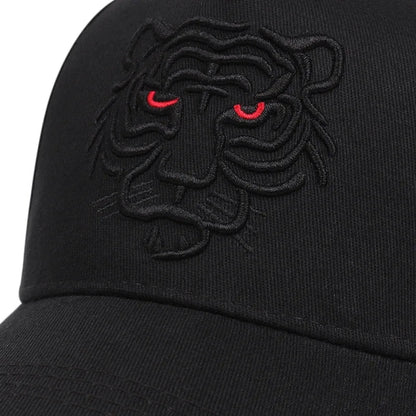 Tiger Trucker Hat Snapback Animal Cap Dad Hats Cool Hip Hop Sports Fan Baseball Cap Embroidered Tennis Caps For Men Women Street
