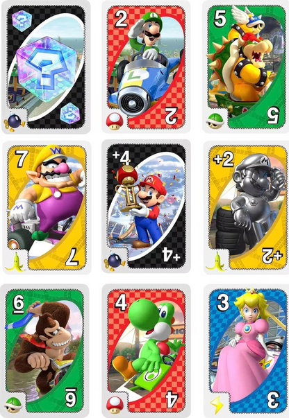 Mario Kart UNO Special Edition Card Game Pack
