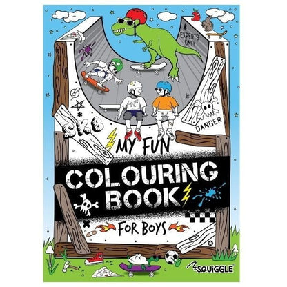 A4 Colouring Fun for Boys Book P2925