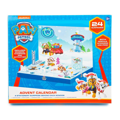 Paw Patrol Advent Calendar includes Stationery