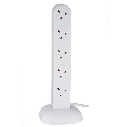 10 Way / Gang Standard Extension Lead Tower ES070M2