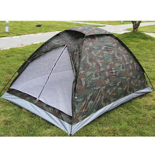 Outdoor Camping Tent Family Hiking Woods 3 Person Camping Tent Multi Colours 3529