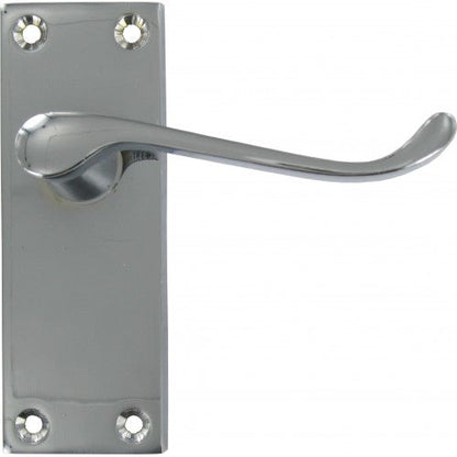 4" Vic Scroll Latch Handle Chromed 0846 A