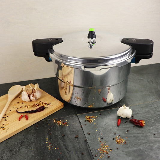 SQ Professional Aluminium Pressure Cooker 18 Litre 10573