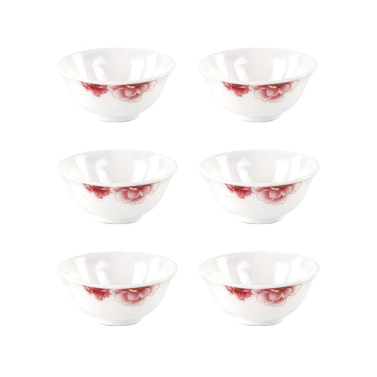 Opal Glass Serving Dish Snack Bowl Laura Set of 6 10x4cm 1643